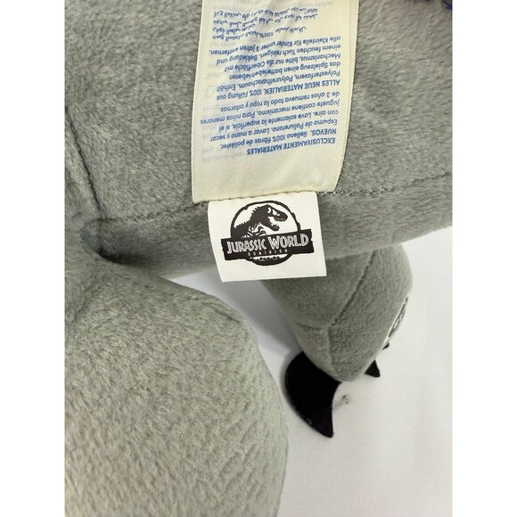 Blue Raptor Dinosaur Jurassic World Park Plush Build-A-Bear BAB 15" Velociraptor - Picture 9 of 9